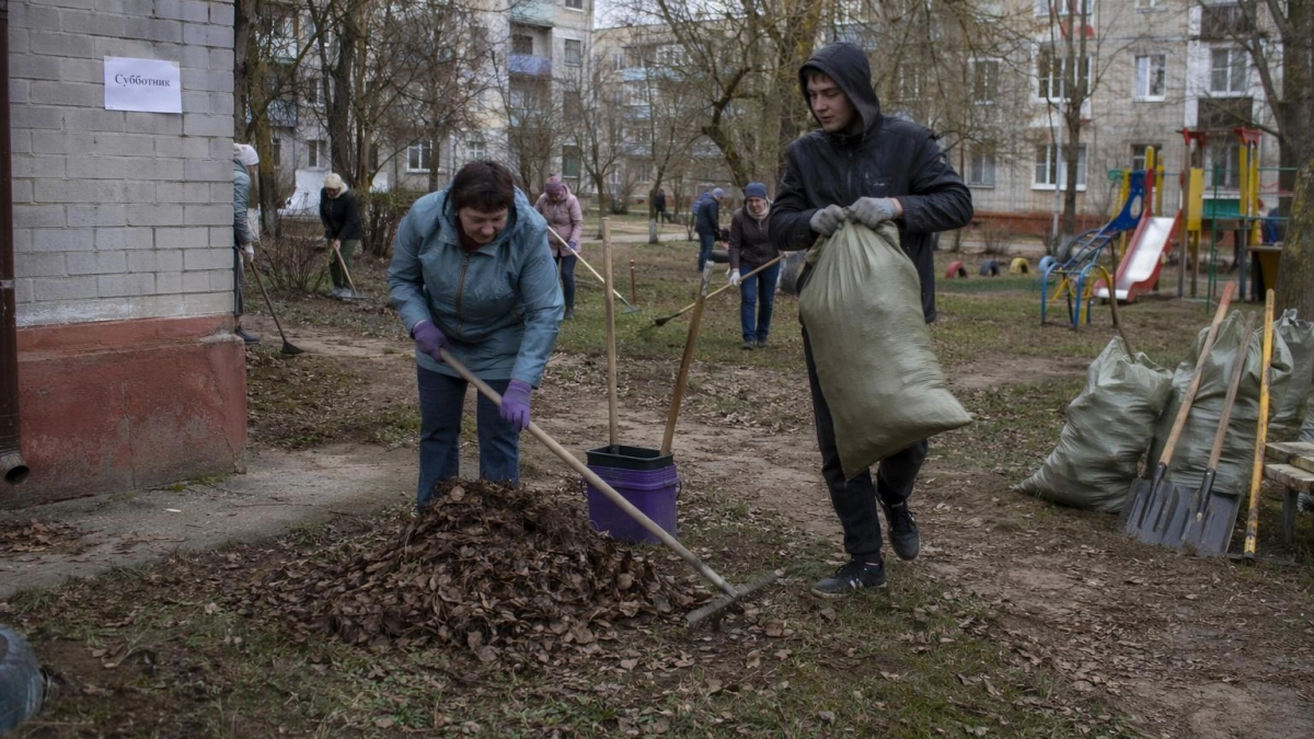 Субботник в Дзержинске перенесён на 30 апреля из-за погоды