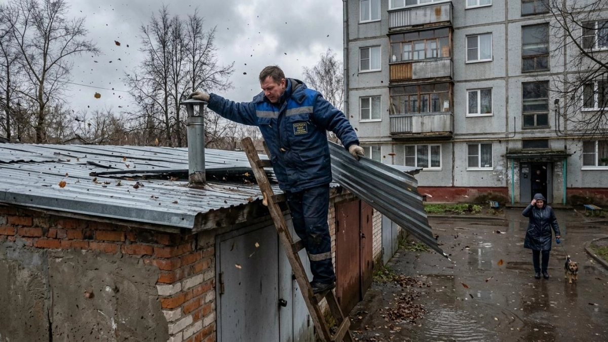 В Нижегородской области 25 апреля ожидаются дождь, мокрый снег и порывы ветра до 17 м/с