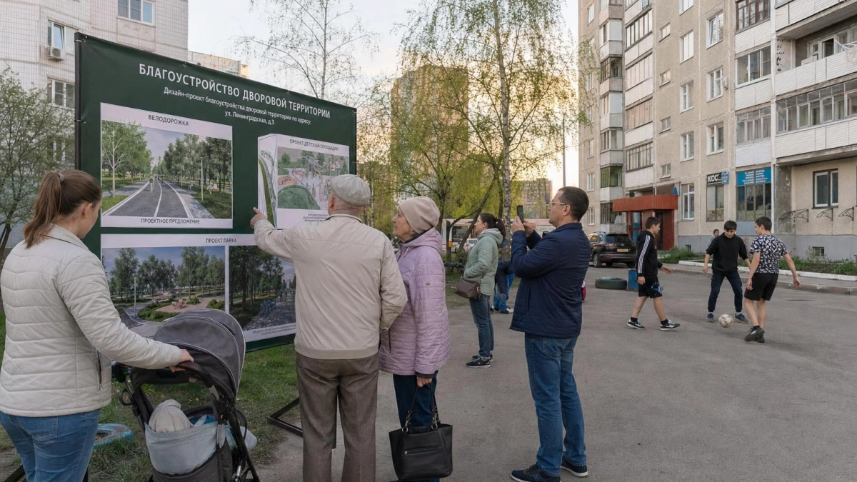 Дзержинцы выбирают территорию для благоустройства в 2027 году