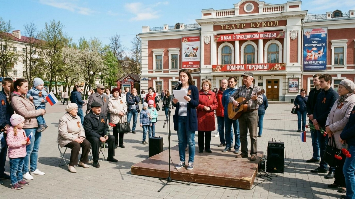 9 мая у театра кукол Дзержинска зазвучат стихи и песни фронтовых поэтов