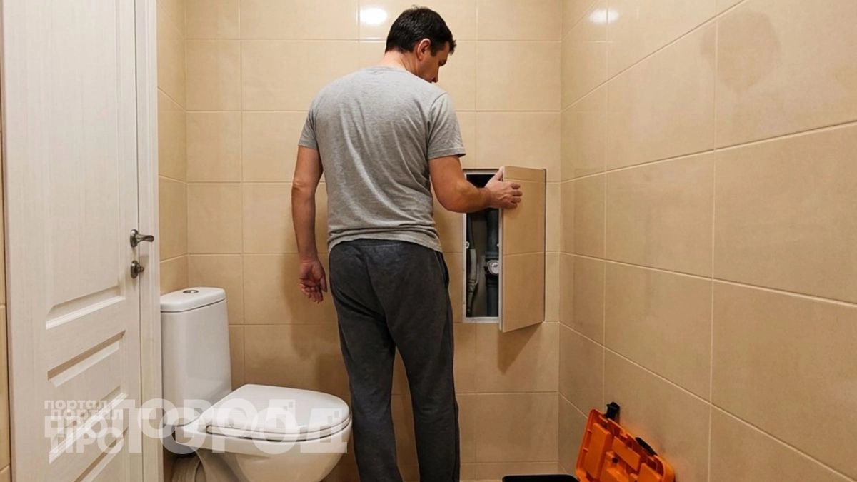 Перестал возиться с гипсокартоном: показываю немецкий метод скрытого монтажа труб с доступом к кранам