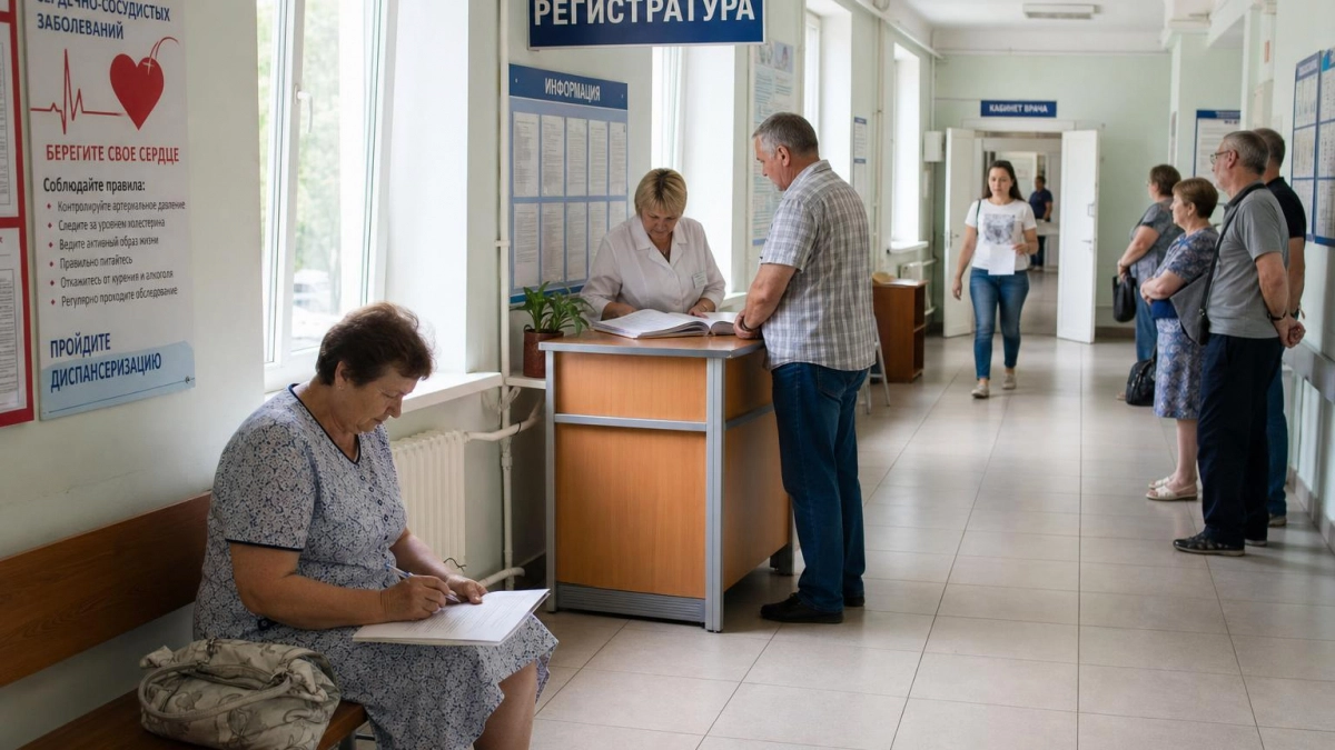 В дзержинской поликлинике ввели новое расписание для пациентов