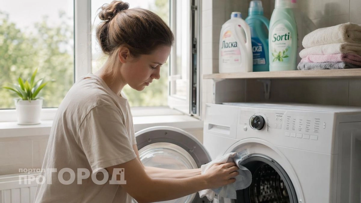 Больше никакой шерсти на вещах: простой лайфхак с обычной губкой для посуды внутри вашей стиральной машины