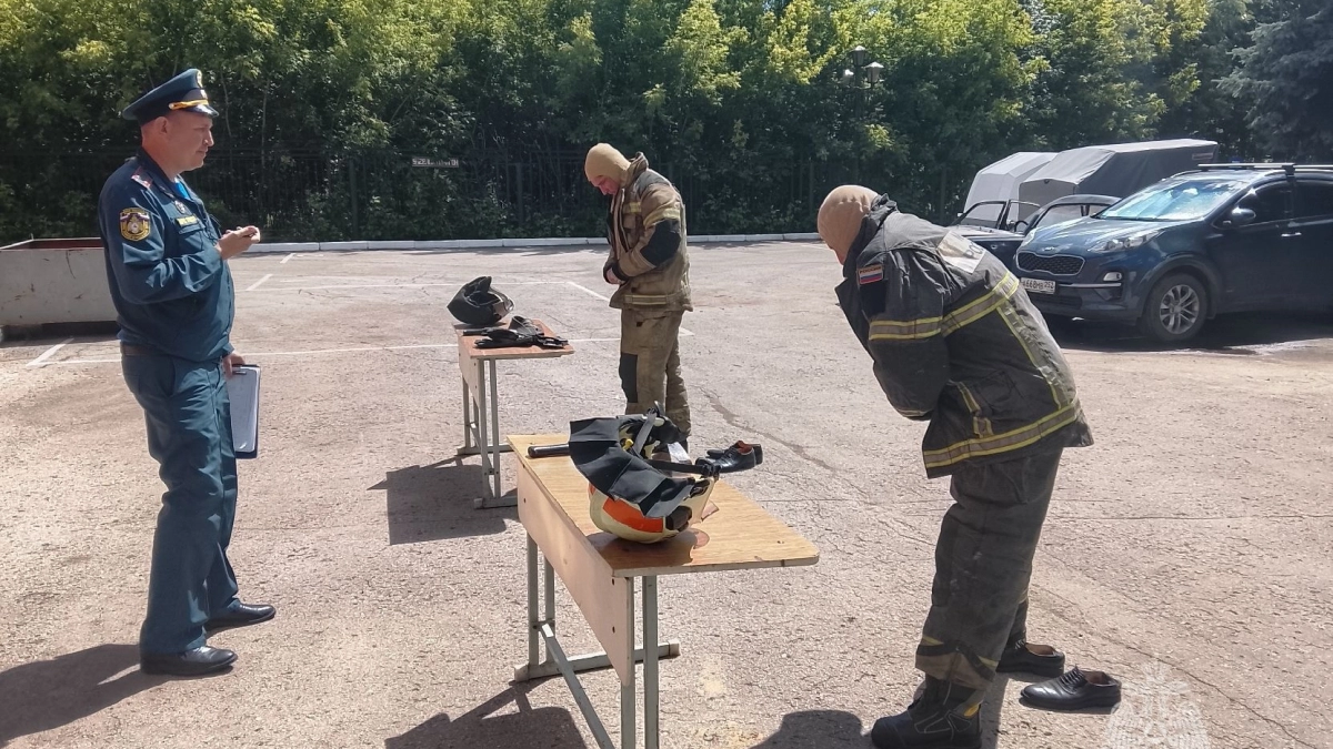 Пожарный из Дзержинска вошел в тройку лучших огнеборцев Нижегородской области