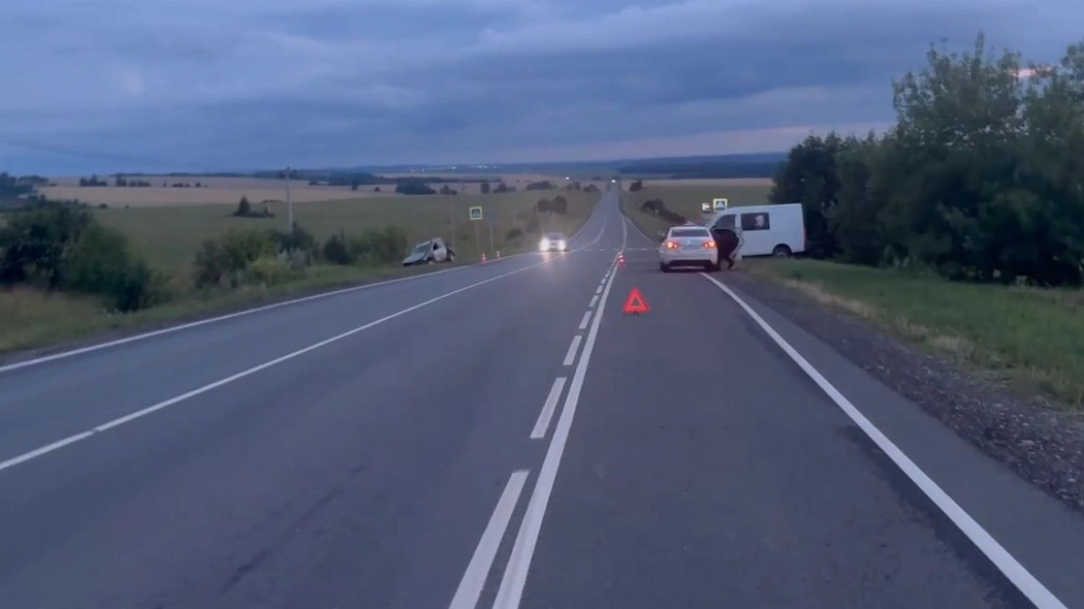 Два человека получили травмы в аварии с "ГАЗелью" в Нижегородской области