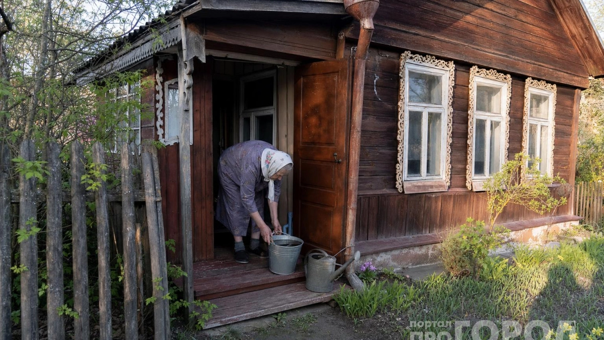 Почему в деревнях ставят ведро с водой у порога. Когда узнал - сам начал делать также