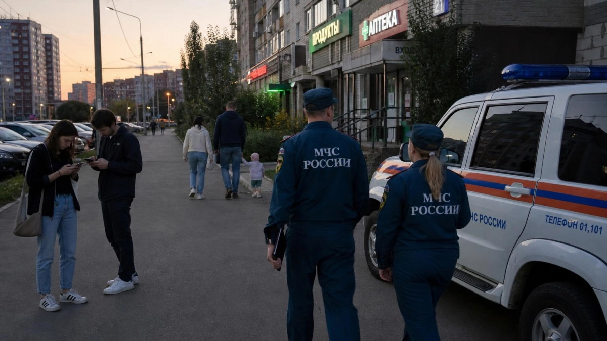 В Дзержинске объявили ракетную опасность по оперативной сводке РАДАР 52