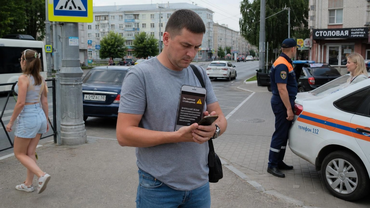 В Дзержинске объявили ракетную опасность по оперативной сводке РАДАР 52