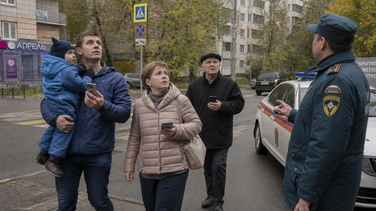 В Дзержинске объявили ракетную опасность по оперативной сводке РАДАР 52