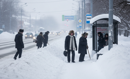 Снежный апокалипсис 8 февраля: морозы до -19°С, гололед и заносы накроют регион