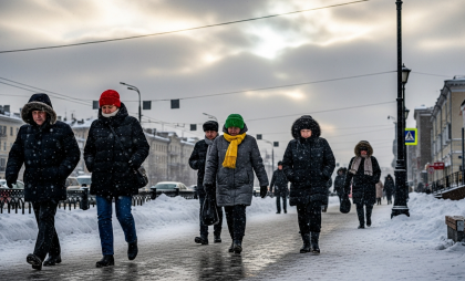 Снежная буря и гололедица: порывы до 16 м/с обрушатся на регион 23 февраля