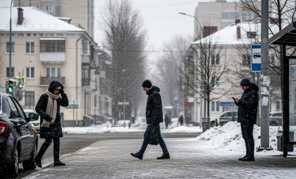 28 февраля погода устроит тройной удар: снег, гололед и ветер