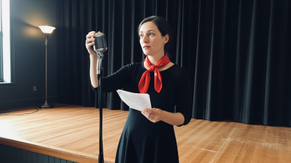 Дзержинцы первыми увидят премьеру моноспектакля о Валентине Толкуновой