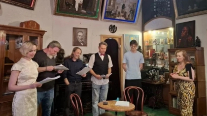 Дзержинский писатель представил новую пьесу в московском "Булгаковском Доме"